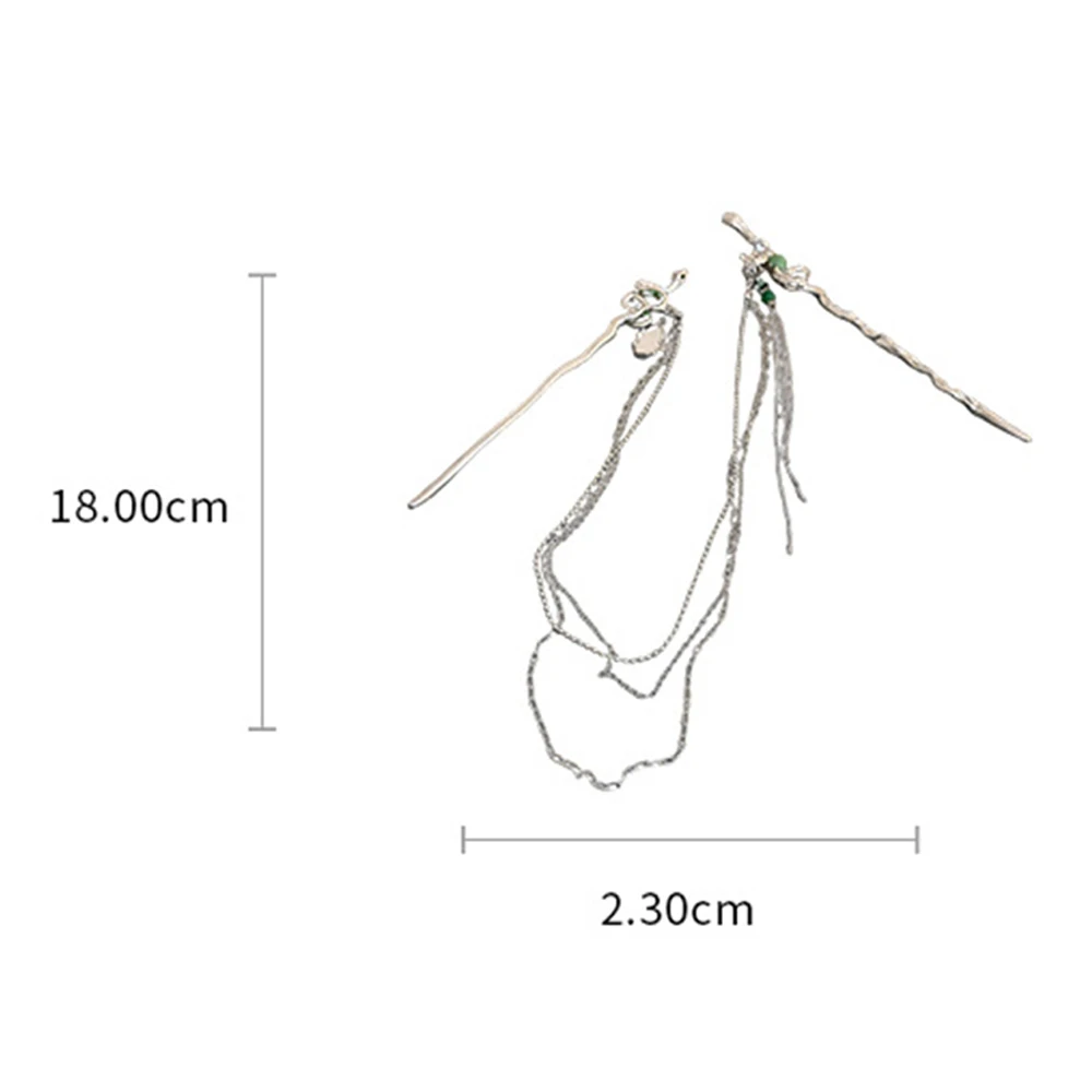 New Snake Shaped Hair Stick Tassel Silver Color Hairin Forks Chopsticks Women's Cosplay Party Headpiece Unique Hair Jewelry
New Snake Shaped Hair Stick Tassel Silver Color Hairin Forks Chopsticks Women's Cosplay Party Headpiece Unique Hair Jewelry