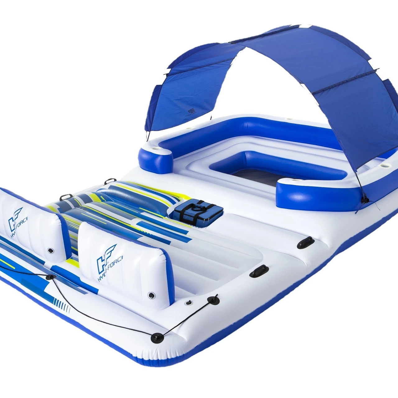 High quality inflatable swimming pool Thickened Large 10 person Inflatable Floating Island Water Floating Bed With Canopy
High quality inflatable swimming pool Thickened Large 10 person Inflatable Floating Island Water Floating Bed With Canopy