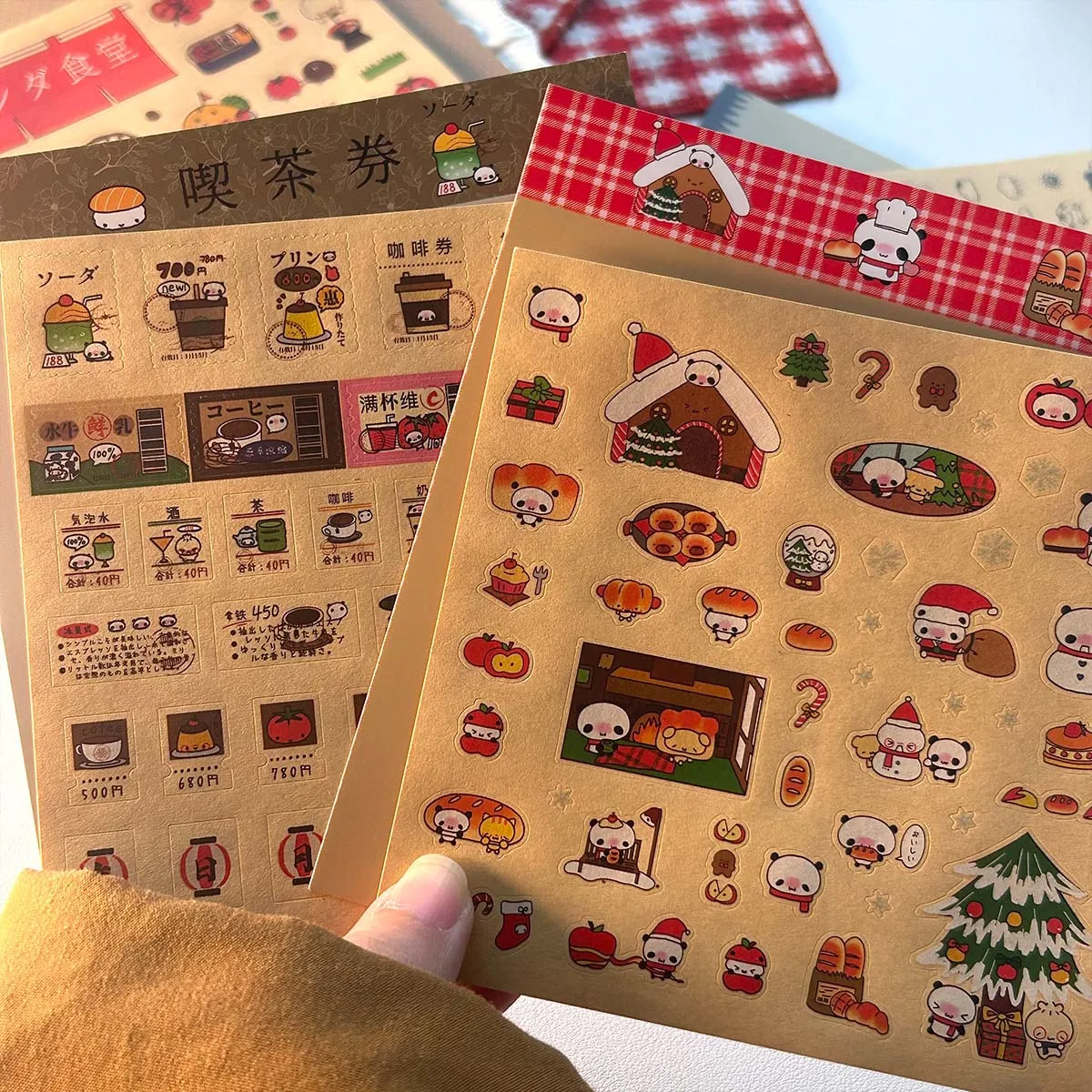 Kawaii Kraft Paper Stickers Panda Postage Stamp Labels Stickers for Scrapbooking Planner Vintage Journal Supplies Deco Sticker
Kawaii Kraft Paper Stickers Panda Postage Stamp Labels Stickers for Scrapbooking Planner Vintage Journal Supplies Deco Sticker