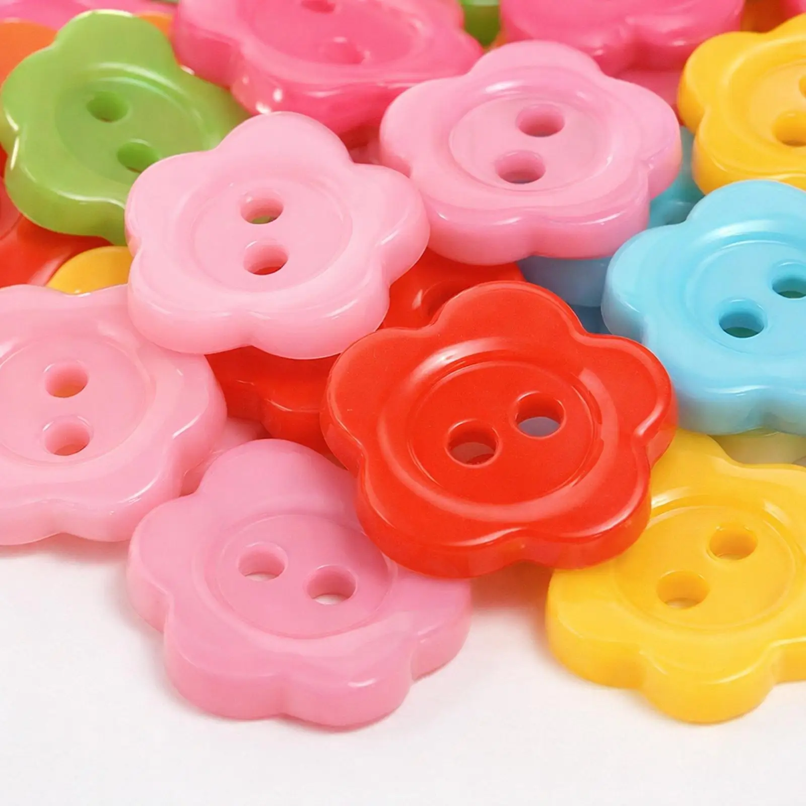 100Pcs Colourful Buttons 2 Holes Creative Sewing Buttons for Scrapbooking DIY Crafts Clothing Sewing Painting Decoration
100Pcs Colourful Buttons 2 Holes Creative Sewing Buttons for Scrapbooking DIY Crafts Clothing Sewing Painting Decoration