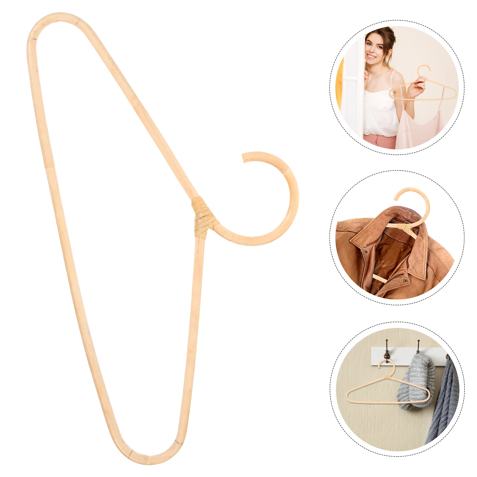 Rattan Clothes Hanger Coat Hangers Travel Wood Pants Wooden Dress Swimsuit Clothing
Rattan Clothes Hanger Coat Hangers Travel Wood Pants Wooden Dress Swimsuit Clothing