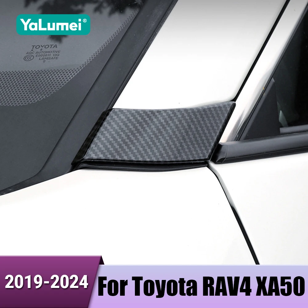 Carbon Fibre Car Front Window A Pillar Cover Trim Sticker For Toyota RAV4 XA50 2019 2020 2021 2022 2023 2024 Hybrid Accessories
Carbon Fibre Car Front Window A Pillar Cover Trim Sticker For Toyota RAV4 XA50 2019 2020 2021 2022 2023 2024 Hybrid Accessories