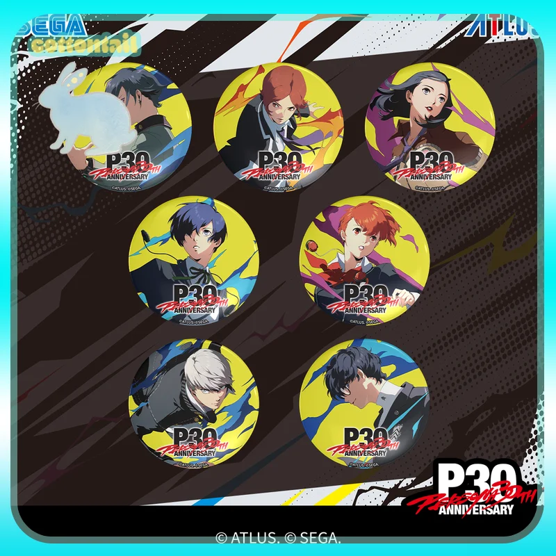 Original Persona 30th Anniversary Illustration Visual Tin Badge Pendant Collectible Ornament Birthday Gift Cute Girl Boys Gift
Original Persona 30th Anniversary Illustration Visual Tin Badge Pendant Collectible Ornament Birthday Gift Cute Girl Boys Gift
