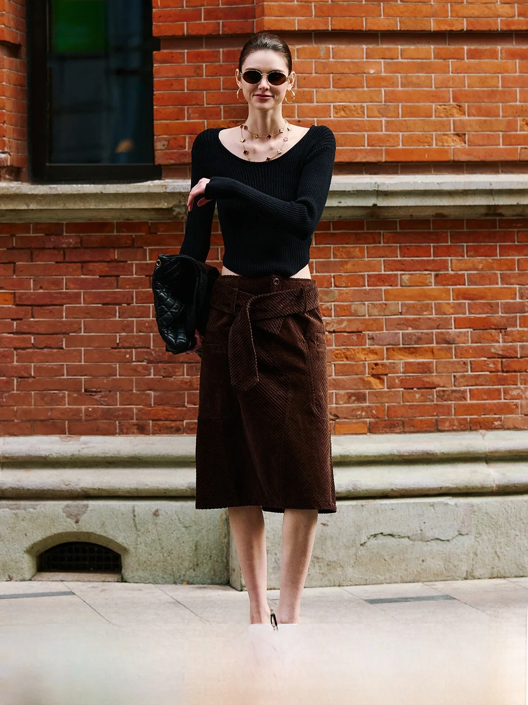 Low Waist Slim Fit Half Skirt Pure Cotton Vintage Loose Belted Midi A-Line Skirt Comfortable Korean Style Commute Skirt
Low Waist Slim Fit Half Skirt Pure Cotton Vintage Loose Belted Midi A-Line Skirt Comfortable Korean Style Commute Skirt