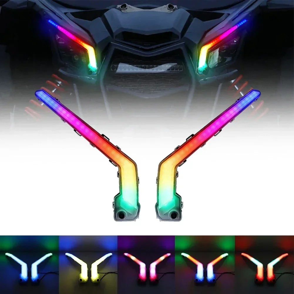 1 пара автомобильных светодиодных указателей поворота RGB для Can Am Maverick X3 XRS 2017-2023 710004994 710004995 Водонепроницаемый поворотный фонарь
1 пара автомобильных светодиодных указателей поворота RGB для Can Am Maverick X3 XRS 2017-2023 710004994 710004995 Водонепроницаемый поворотный фонарь