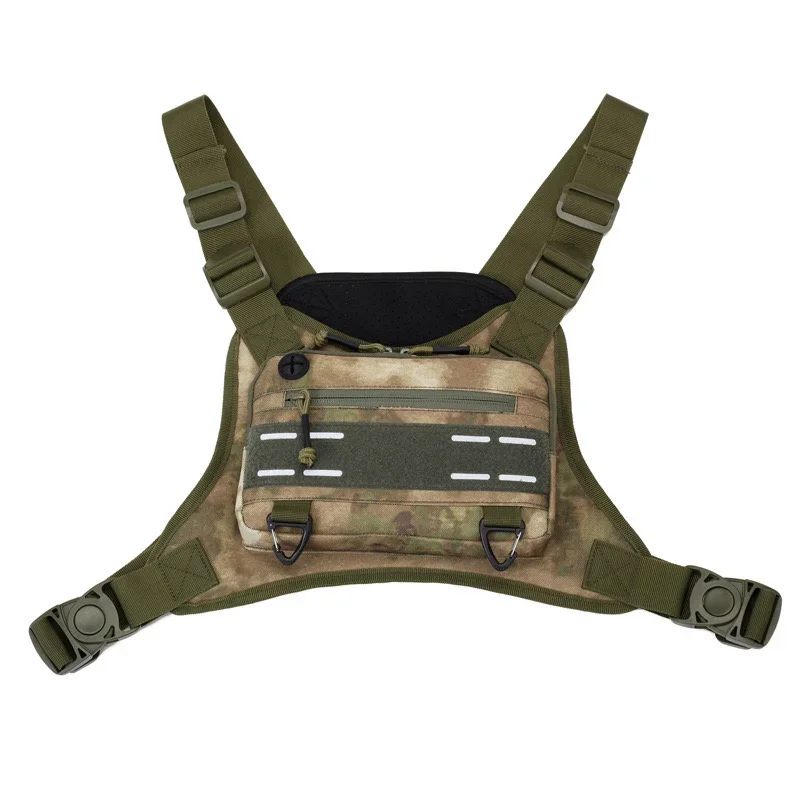 Outdoor Chest Bag Mens Multi-Functional Camping Training Running Hiking Fitness Vest Bag Back Pack Reflective Stripe Breathable
Outdoor Chest Bag Mens Multi-Functional Camping Training Running Hiking Fitness Vest Bag Back Pack Reflective Stripe Breathable