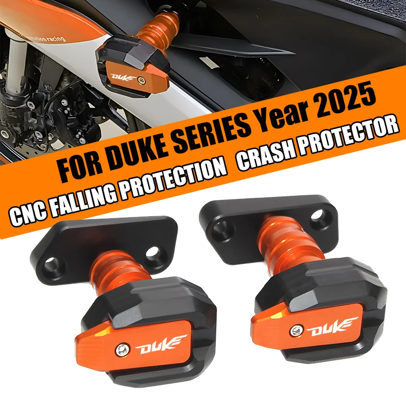 For KTM DUKE390 DUKE250 DUKE200 DUKE125 2025 125 200 250 390 Motorcycle Falling Protection Frame Slider Fairing Guard Crash Pad
For KTM DUKE390 DUKE250 DUKE200 DUKE125 2025 125 200 250 390 Motorcycle Falling Protection Frame Slider Fairing Guard Crash Pad