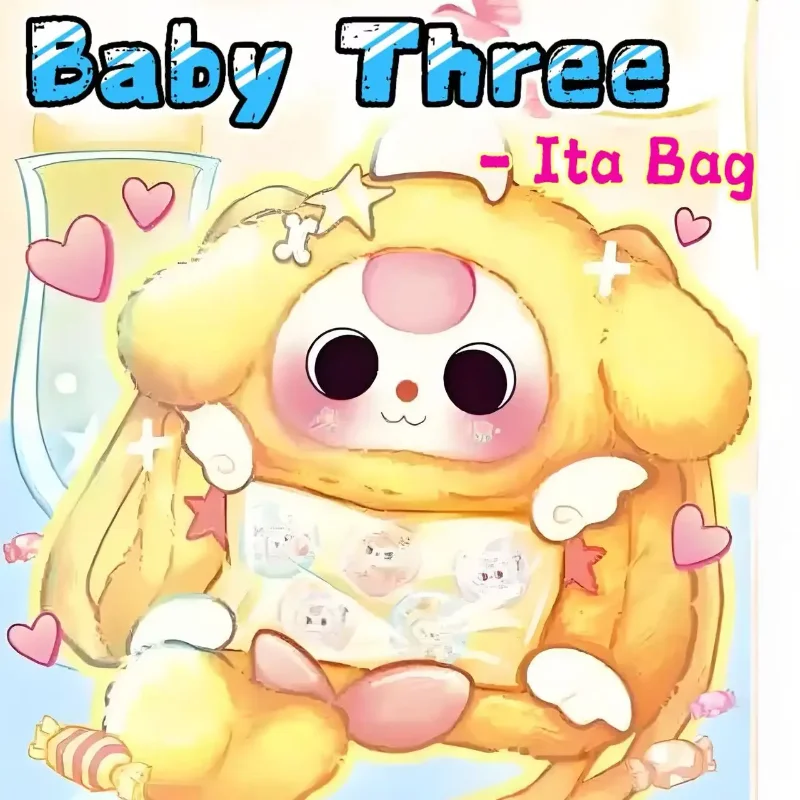 Baby Three 600% Blind Box Ita Bag Series Plush Doll Surprise Mystery Box Cute Storage Backpack Trendy Itabag Toys Birthday Gifts
Baby Three 600% Blind Box Ita Bag Series Plush Doll Surprise Mystery Box Cute Storage Backpack Trendy Itabag Toys Birthday Gifts