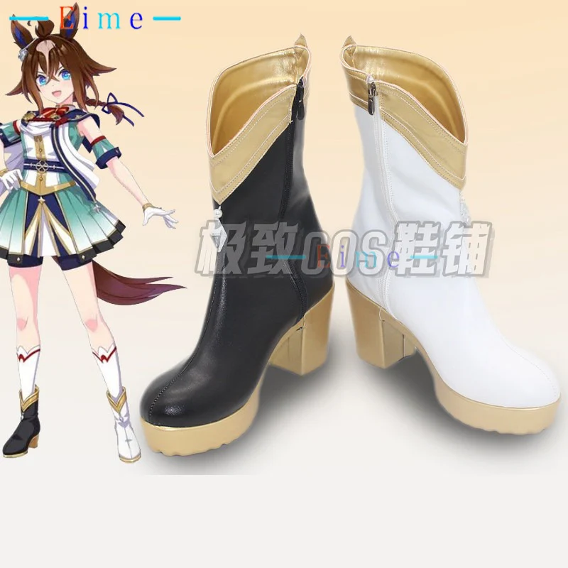 Game Pretty Derby Epiphaneia Cosplay Shoes Halloween Carnival Boots Custom Made Big Size Black White High Heels
Game Pretty Derby Epiphaneia Cosplay Shoes Halloween Carnival Boots Custom Made Big Size Black White High Heels