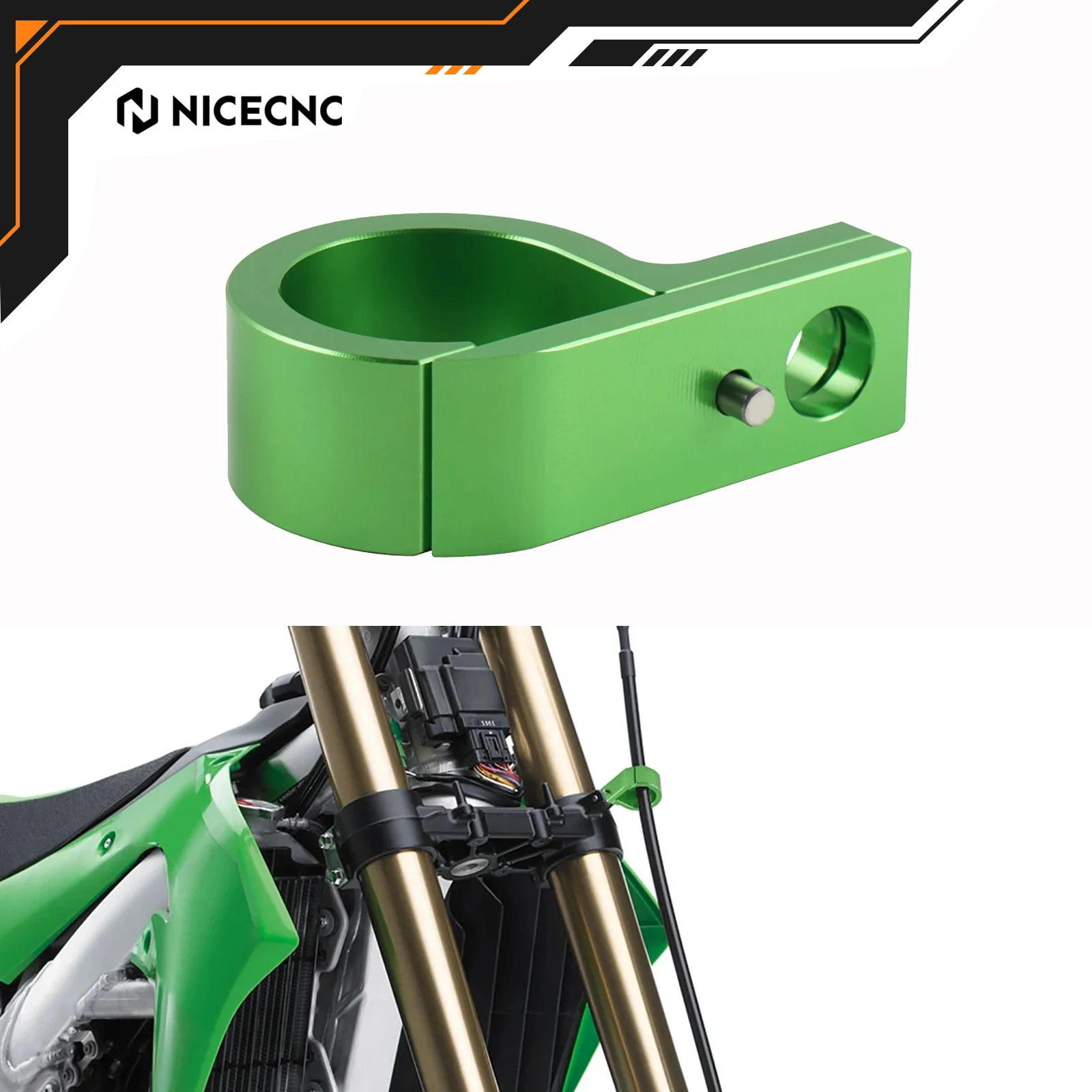 NICECNC For Kawasaki KX450 KX 450 2019-2021 KX250F 2017-2019 KX450F 2017-2018 Front Brake Line Holder Hose Clamp Accessories
NICECNC For Kawasaki KX450 KX 450 2019-2021 KX250F 2017-2019 KX450F 2017-2018 Front Brake Line Holder Hose Clamp Accessories