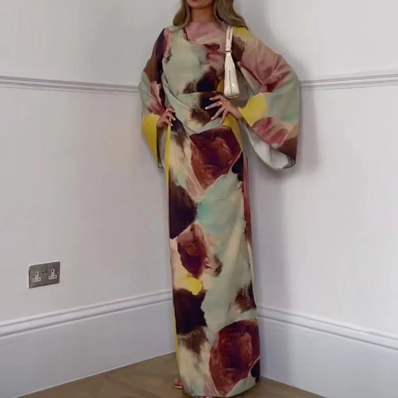 New Spring O Neck Long Sleeved Party Dress Fashion Commuting Robe Dress Elegant Pattern Printed High Waist Women's Dress Vestido
New Spring O Neck Long Sleeved Party Dress Fashion Commuting Robe Dress Elegant Pattern Printed High Waist Women's Dress Vestido