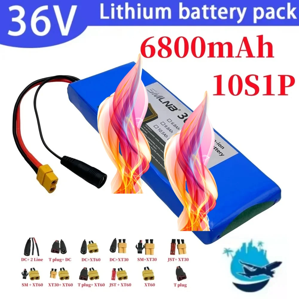 36V 6800mAh 18650 Lithium Li-ion Battery Pack 15A BMS 500W Rechargeable Batteries Electric Car Bicycle Scooter battery 10S1P
36V 6800mAh 18650 Lithium Li-ion Battery Pack 15A BMS 500W Rechargeable Batteries Electric Car Bicycle Scooter battery 10S1P
