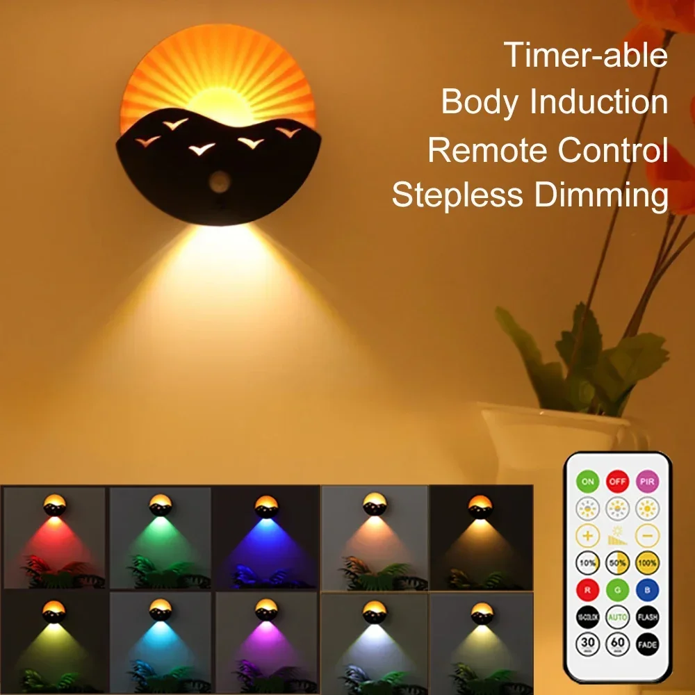 LED Motion Sensor Wall Lamp Rechargeable Night Light For Kitchen Cabinet Wardrobe Bedroom Staircase Remote Control Closet Light
LED Motion Sensor Wall Lamp Rechargeable Night Light For Kitchen Cabinet Wardrobe Bedroom Staircase Remote Control Closet Light