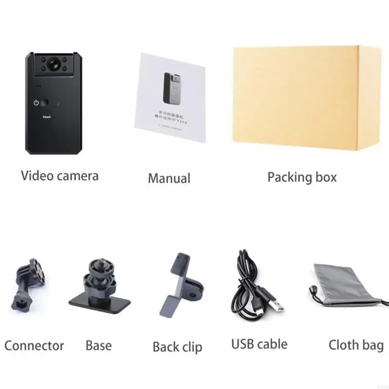 LX0B Md90a Mini Camera Wireless Security Webcam Motion Detection Video Recording Camera
LX0B Md90a Mini Camera Wireless Security Webcam Motion Detection Video Recording Camera
