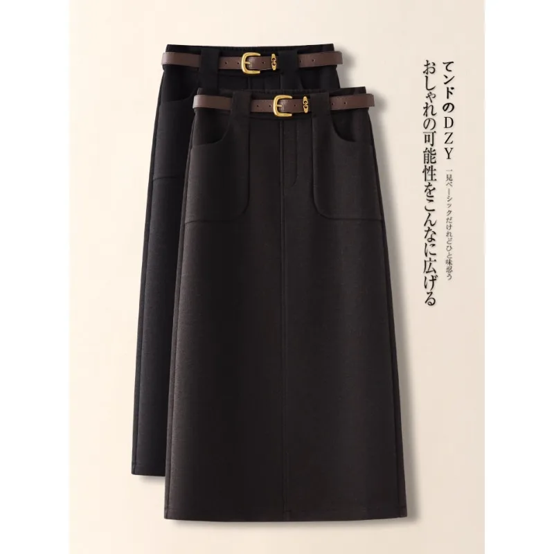 Коричневая шерстяная юбка-миди для женщин, миниатюрная, драпированная, облегающая юбка
Коричневая шерстяная юбка-миди для женщин, миниатюрная, драпированная, облегающая юбка