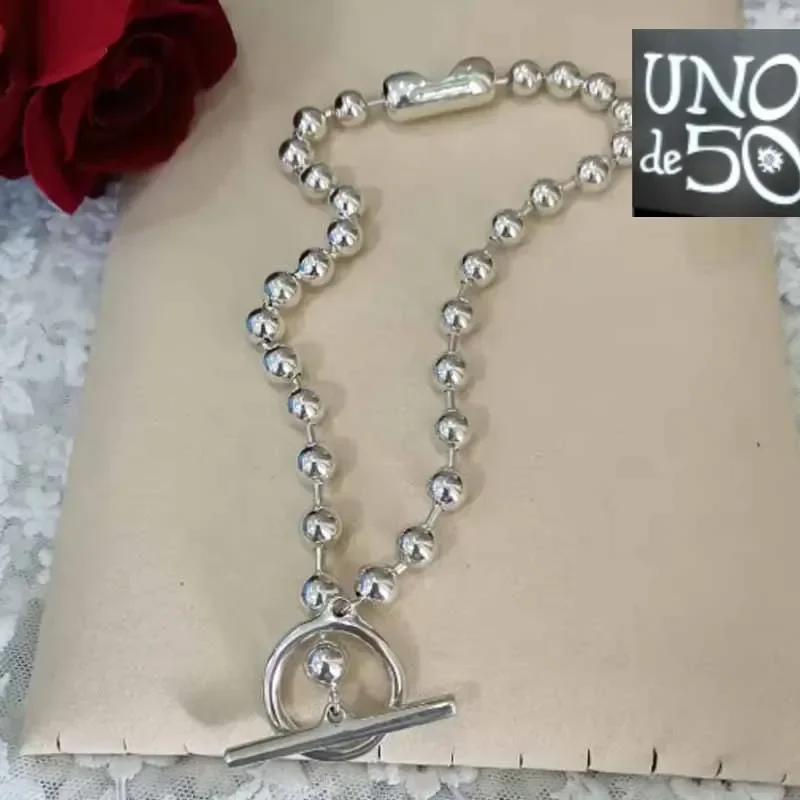 2025 Selling Exquisite High Quality UNO DE 50 Fashion Classic 925 Necklace Jewelry Romantic Holiday Gift
2025 Selling Exquisite High Quality UNO DE 50 Fashion Classic 925 Necklace Jewelry Romantic Holiday Gift