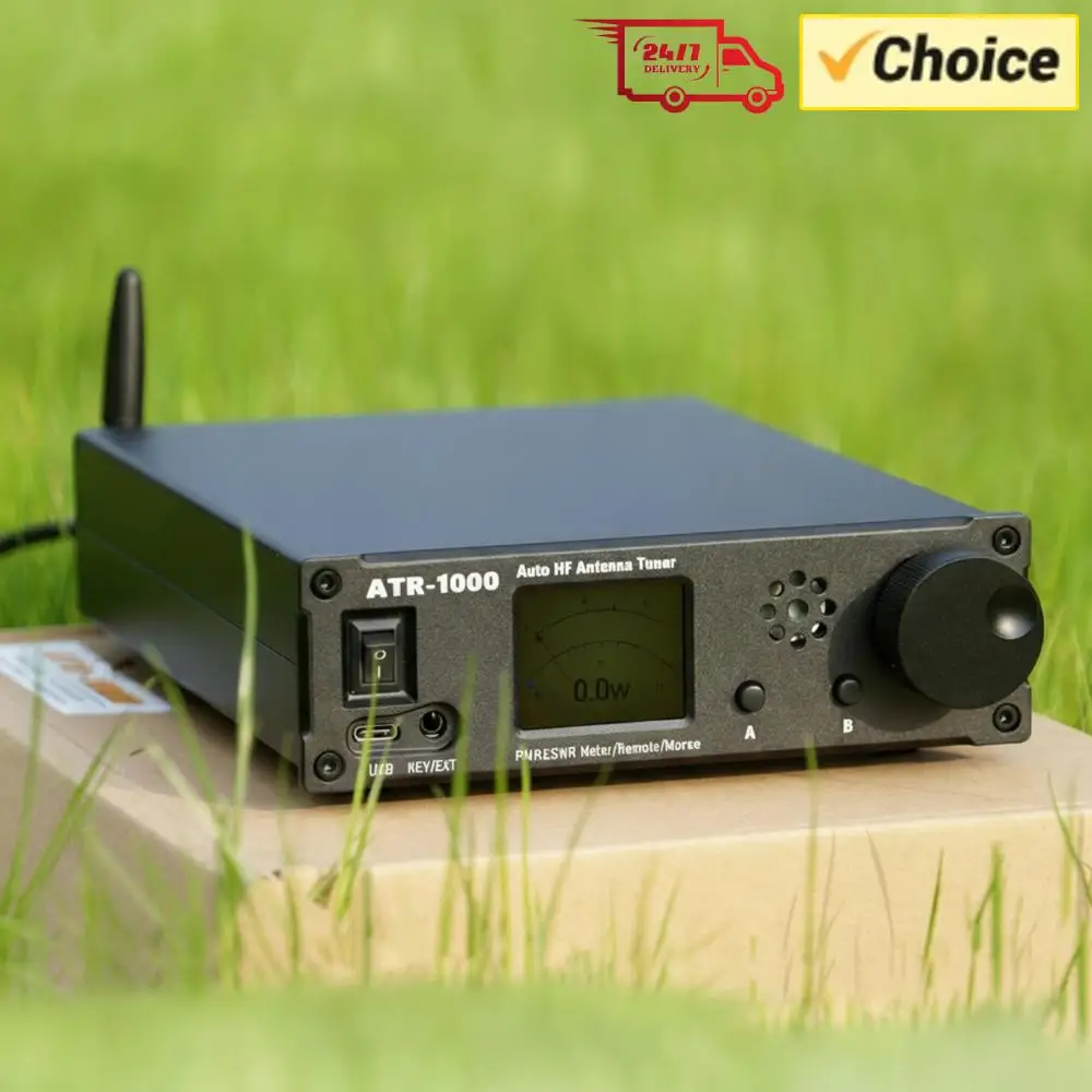 AMNVOLT ATR1000 1000W 1.8-30MHz Automatic Antenna Tuner 1.8In TFT Screen HF Shortwave Radio Tuner Full Waveband Radio Receiver
AMNVOLT ATR1000 1000W 1.8-30MHz Automatic Antenna Tuner 1.8In TFT Screen HF Shortwave Radio Tuner Full Waveband Radio Receiver