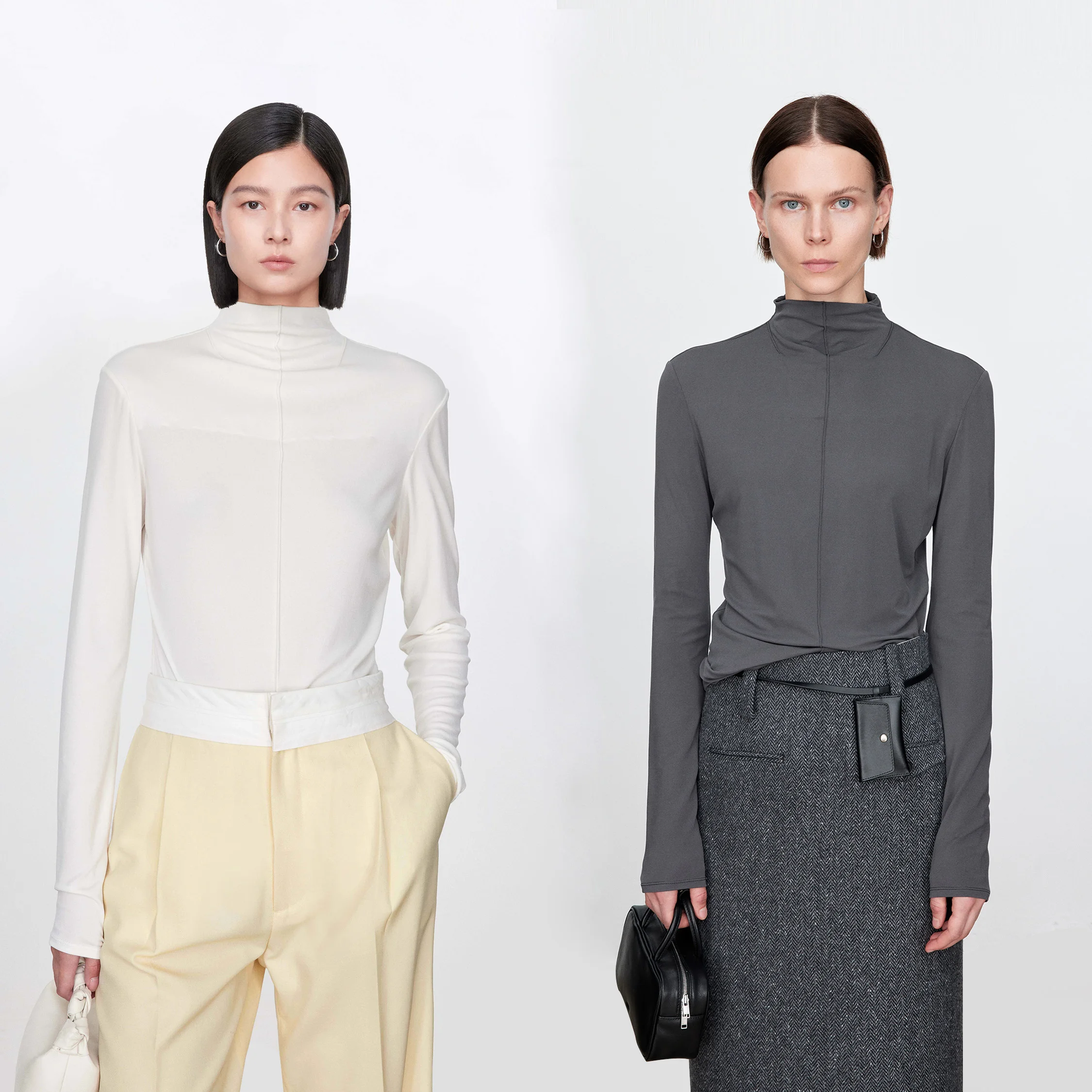 Эксклюзивная шелковая трикотажная футболка CHICJOC 6A, облегающая, с длинным рукавом, круглым вырезом, повседневная, модная, для женщин.
Эксклюзивная шелковая трикотажная футболка CHICJOC 6A, облегающая, с длинным рукавом, круглым вырезом, повседневная, модная, для женщин.