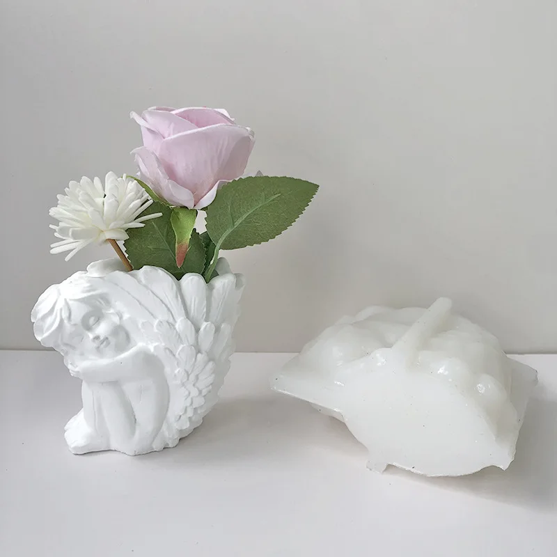 Pack Basket Angel Silicone Candle Mold for DIY Aromatherapy Candle Plaster Ornaments Soap Epoxy Resin Mould Handicrafts Making T
Pack Basket Angel Silicone Candle Mold for DIY Aromatherapy Candle Plaster Ornaments Soap Epoxy Resin Mould Handicrafts Making T