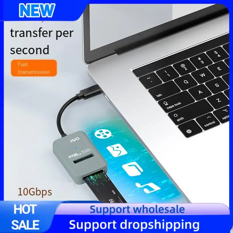 Оптимальный адаптер M.2 NVME к Type-C USB 3.1 Type-C M2 PCIE NVME SSD-адаптер без инструментов поддерживает 2230/42/60/80/22110
Оптимальный адаптер M.2 NVME к Type-C USB 3.1 Type-C M2 PCIE NVME SSD-адаптер без инструментов поддерживает 2230/42/60/80/22110
