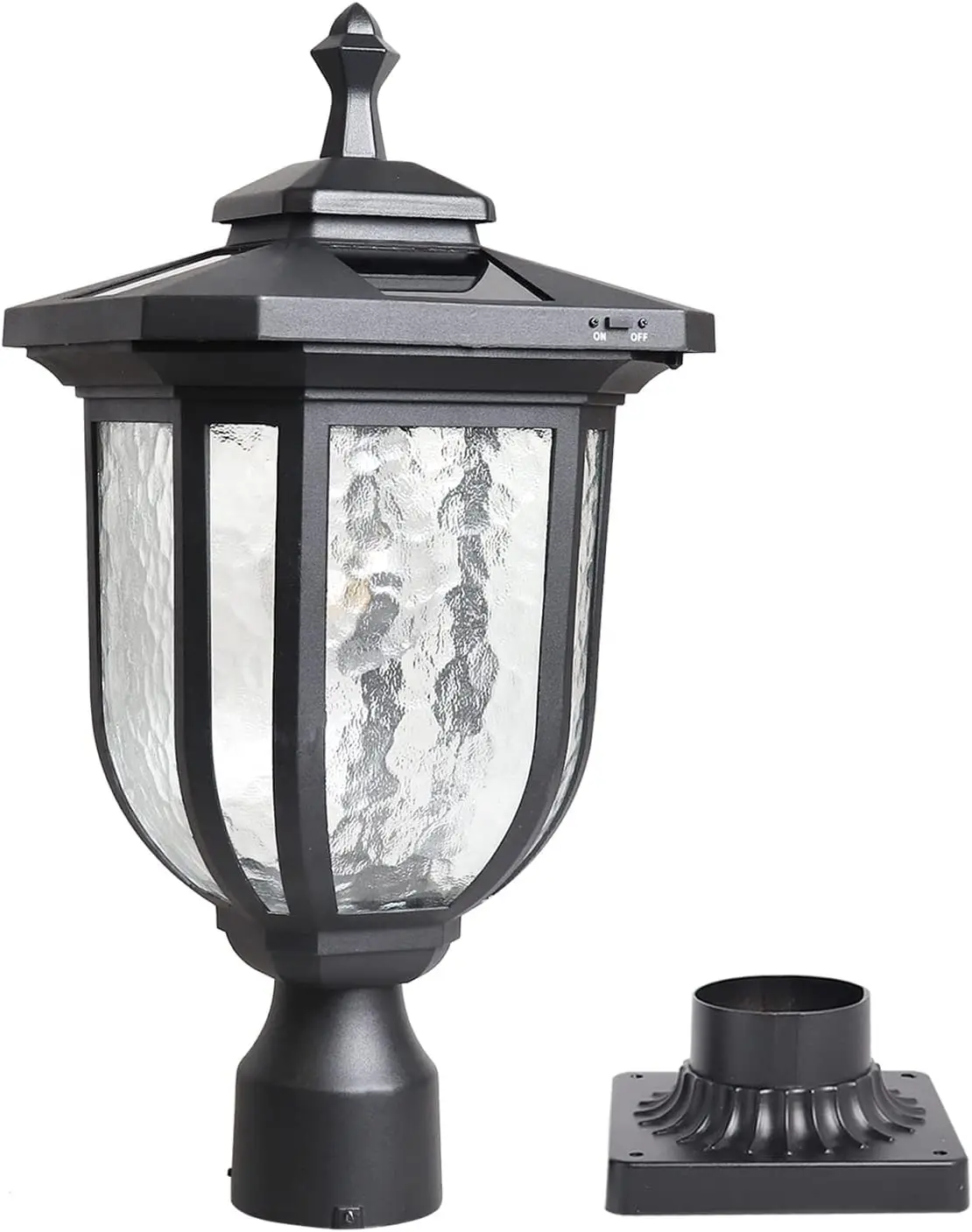 Solar Post Light 120 Lumen Aluminum Outdoor Garden Yard Pathway Lamp with Auto Dusk to Dawn Sensor
Solar Post Light 120 Lumen Aluminum Outdoor Garden Yard Pathway Lamp with Auto Dusk to Dawn Sensor