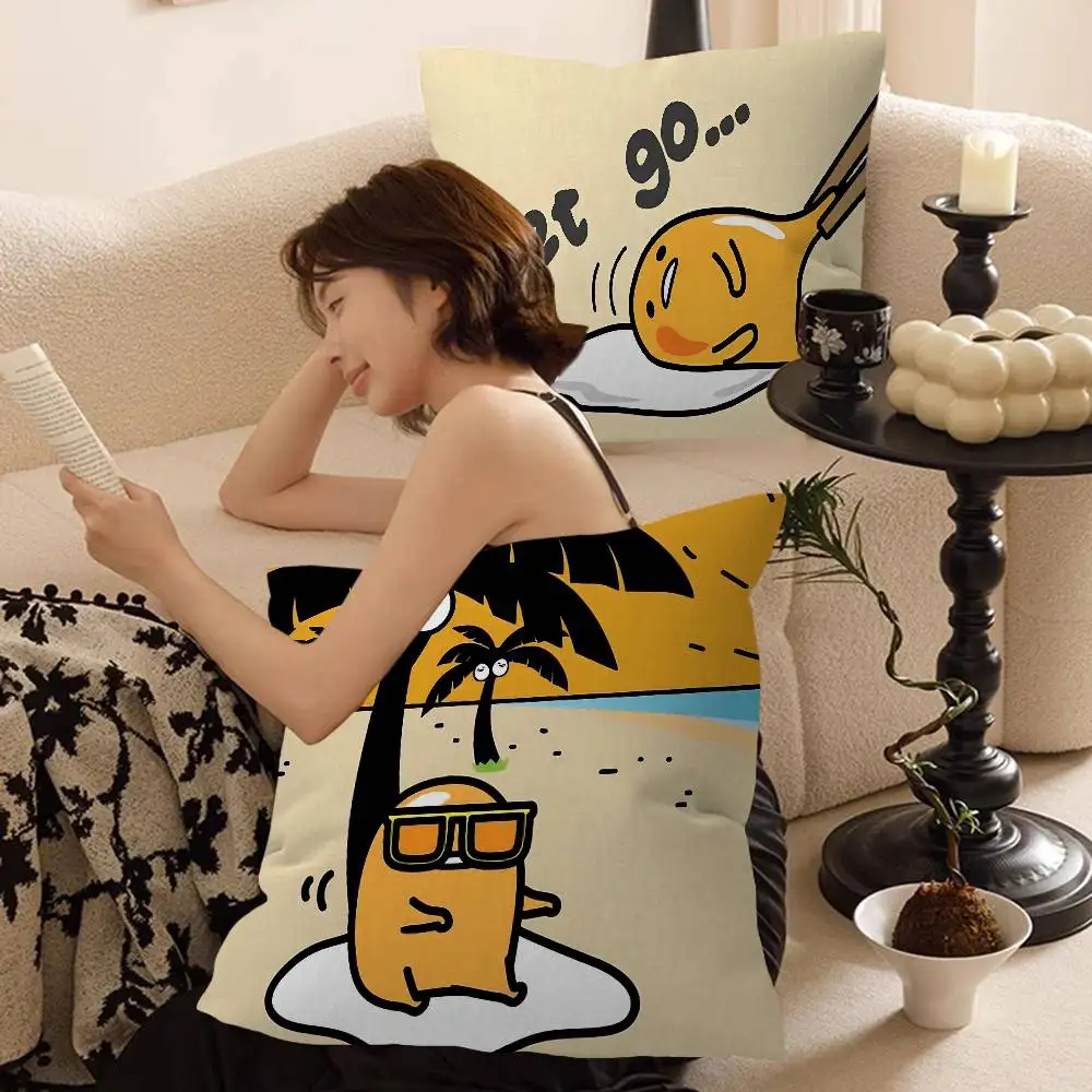 Cartoon G-Gudetama L-Lazy Egg Pillow Anime Pillow Sofa Bed Head Pillow Cover Cushion Cover 45x45 Cm Fashion
Cartoon G-Gudetama L-Lazy Egg Pillow Anime Pillow Sofa Bed Head Pillow Cover Cushion Cover 45x45 Cm Fashion