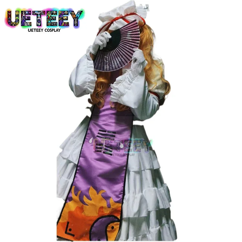 UETEEY Anime Cos Touhou Project Yakumo Yukari Cosplay Costumes Outfit Halloween Christmas Uniform Custom Size
UETEEY Anime Cos Touhou Project Yakumo Yukari Cosplay Costumes Outfit Halloween Christmas Uniform Custom Size