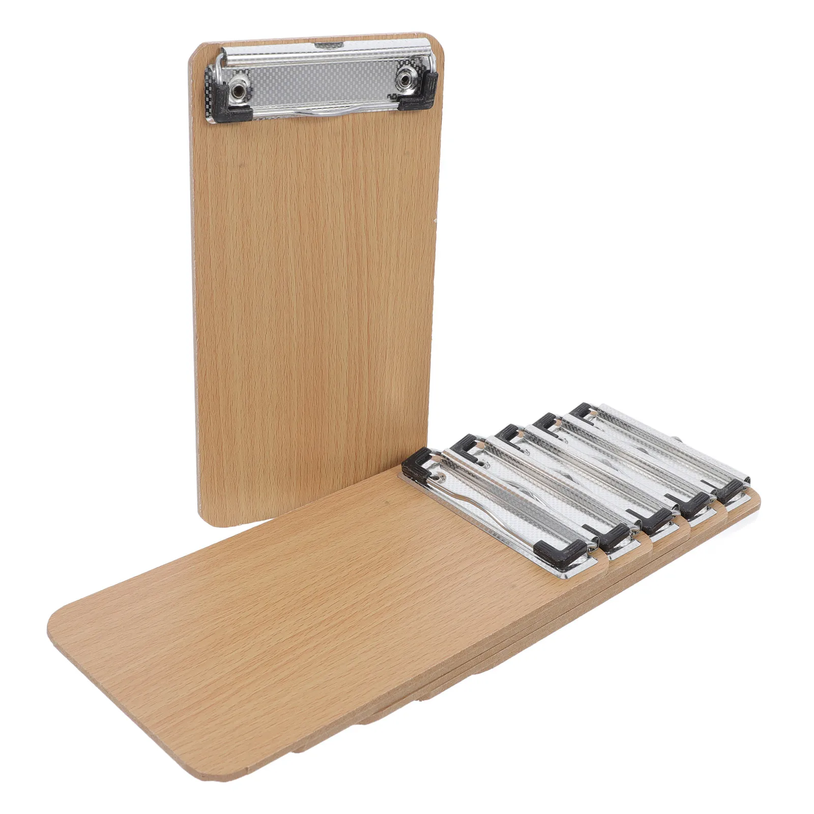 6Pcs Wooden Clipboard Elegant Sleek Design Heavy Duty Long Clipboard for Writing Pads Exam Papers Folders Menu Boards Office
6Pcs Wooden Clipboard Elegant Sleek Design Heavy Duty Long Clipboard for Writing Pads Exam Papers Folders Menu Boards Office