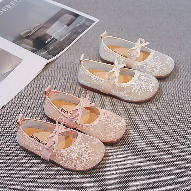 Kids Mesh Shoes Simple Bows Soft Bottom Girls Flat Shoes Round Toes Non-slip 2026 Summer New Children Casual Shoes Versatile
Kids Mesh Shoes Simple Bows Soft Bottom Girls Flat Shoes Round Toes Non-slip 2026 Summer New Children Casual Shoes Versatile