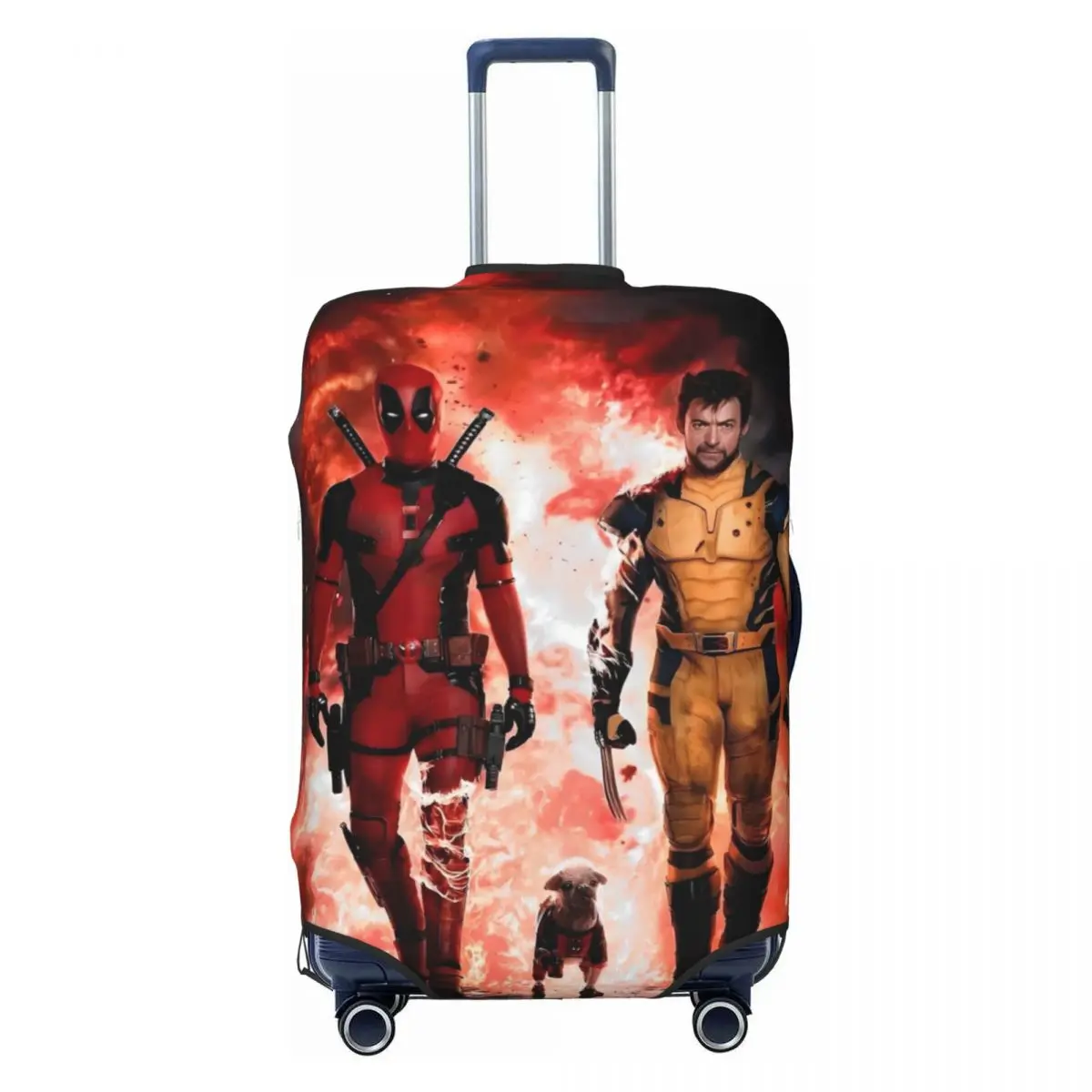 Пользовательский Дэдпул крутой чехол для багажа милый аниме мультфильм чемодан защитные чехлы костюм для 18-32 дюймов 
Пользовательский Дэдпул крутой чехол для багажа милый аниме мультфильм чемодан защитные чехлы костюм для 18-32 дюймов
