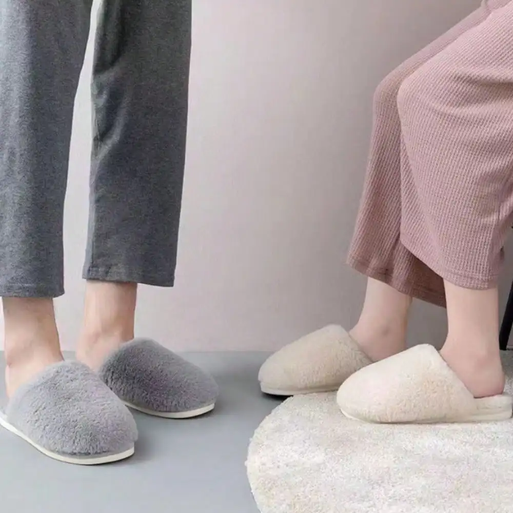 1 пара ультра-удобных простых плюшевых тапочек на мягкой подошве с нечетким интерьером, стильная домашняя обувь с нескользящей тягой для уютного дома
1 пара ультра-удобных простых плюшевых тапочек на мягкой подошве с нечетким интерьером, стильная домашняя обувь с нескользящей тягой для уютного дома
