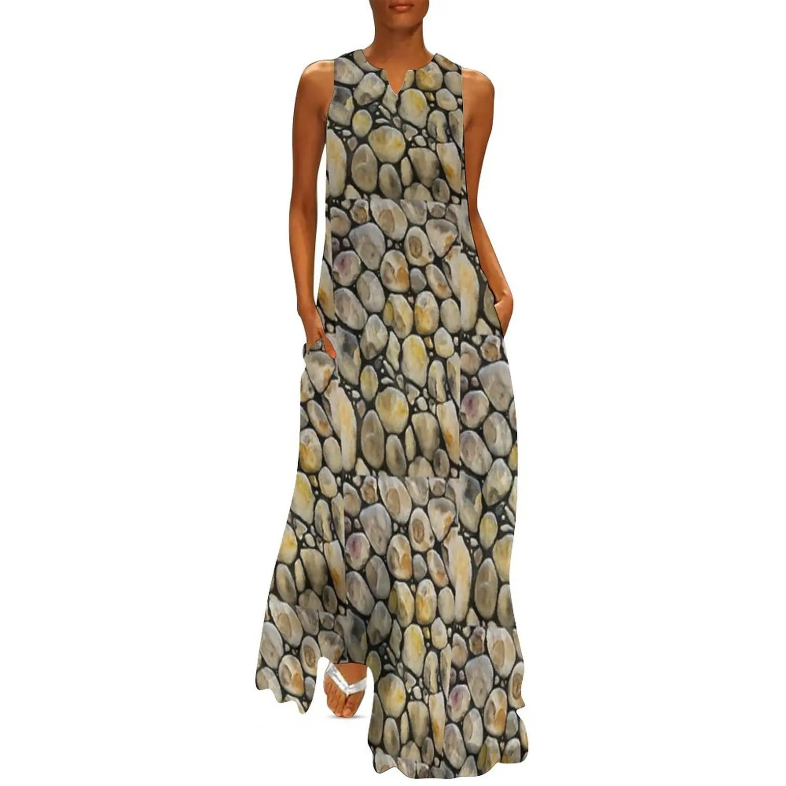 Hand Painted Rocks On The Riverbank Long Dress dresses for woman 2025 women evening dress Dresses for wedding party
Hand Painted Rocks On The Riverbank Long Dress dresses for woman 2025 women evening dress Dresses for wedding party