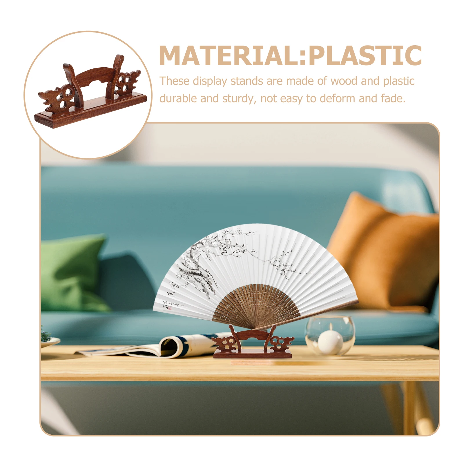 Solid Wood Fan Stand Hand Display Holder for Chinese Folding Fans Traditional Japanese Style Decorative Rack Home Office Gallery
Solid Wood Fan Stand Hand Display Holder for Chinese Folding Fans Traditional Japanese Style Decorative Rack Home Office Gallery