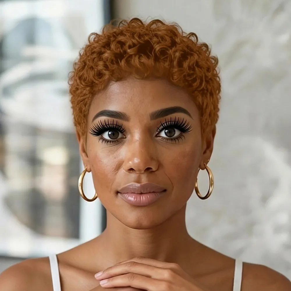 pixie short Afro curly human hair wigs for women short pixie cut human hair 4inch party daily use wigs machine made
pixie short Afro curly human hair wigs for women short pixie cut human hair 4inch party daily use wigs machine made