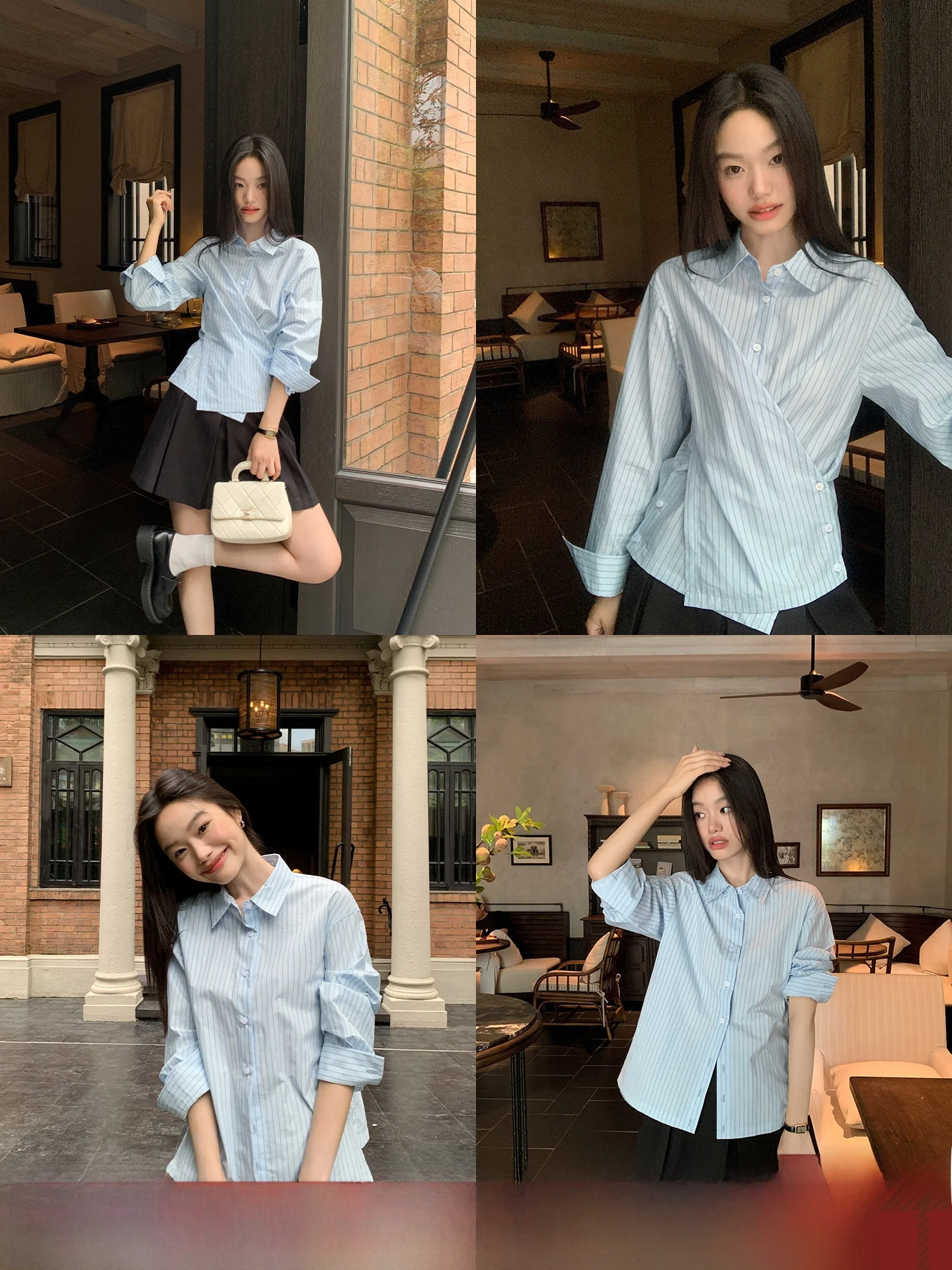 Женская блузка с нерегулярными полосками, универсальная, из хлопка, с длинным рукавом, осенняя коллекция 2025, новый дизайн, модный топ от известного бренда
Женская блузка с нерегулярными полосками, универсальная, из хлопка, с длинным рукавом, осенняя коллекция 2025, новый дизайн, модный топ от известного бренда