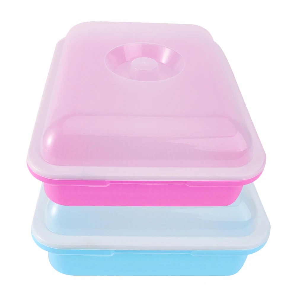 2 Sets Seedling Tray with Cover Germination Trays Vegetable Starter Small Planting Pots Resin Material Smooth Durable Suitable
2 Sets Seedling Tray with Cover Germination Trays Vegetable Starter Small Planting Pots Resin Material Smooth Durable Suitable