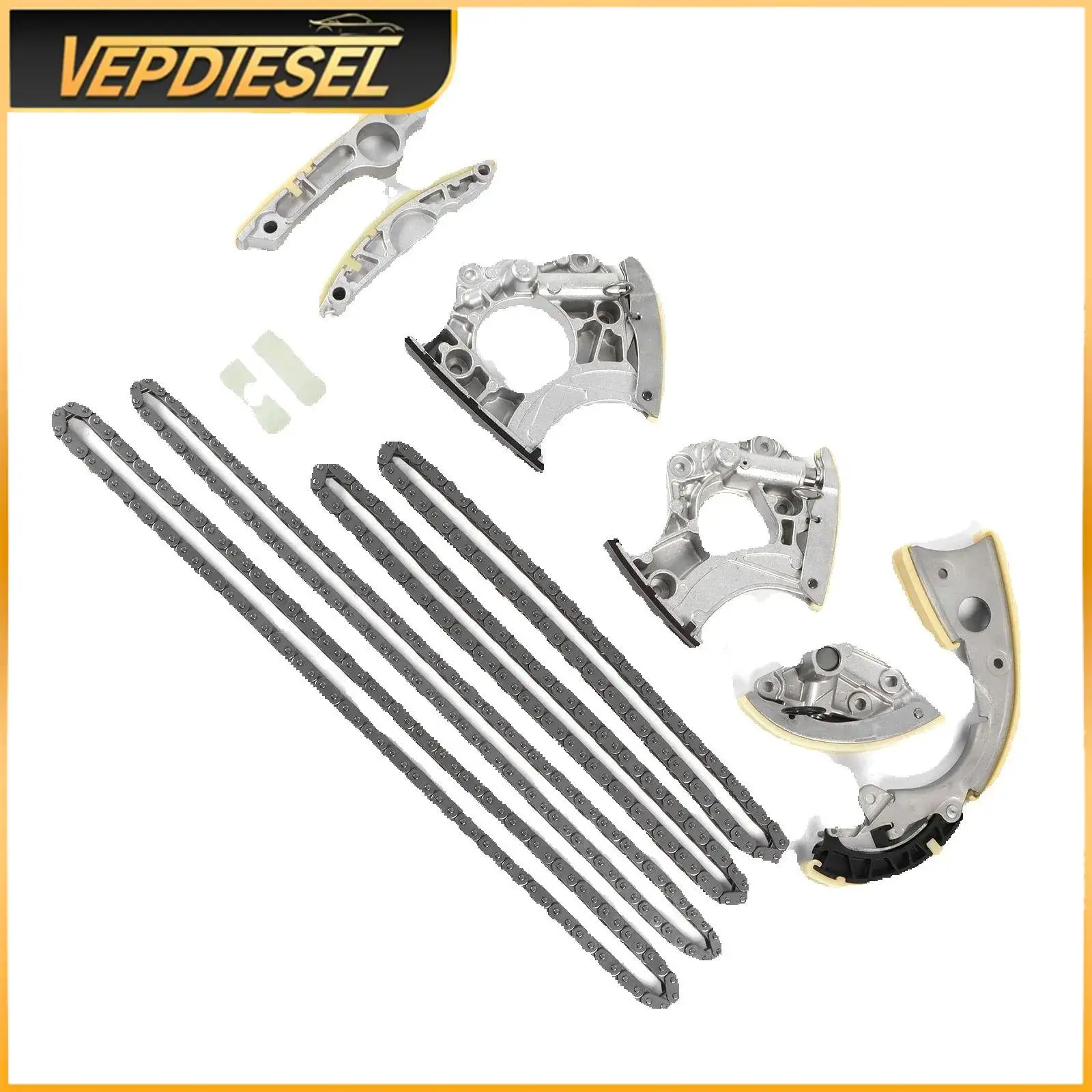 079109470 06E109217Q 06E109218T Комплект цепи ГРМ двигателя для Audi A4 A5 A6 Q5 Q7 S4 A8 3.0L 3.2L 2011-2017
079109470 06E109217Q 06E109218T Комплект цепи ГРМ двигателя для Audi A4 A5 A6 Q5 Q7 S4 A8 3.0L 3.2L 2011-2017