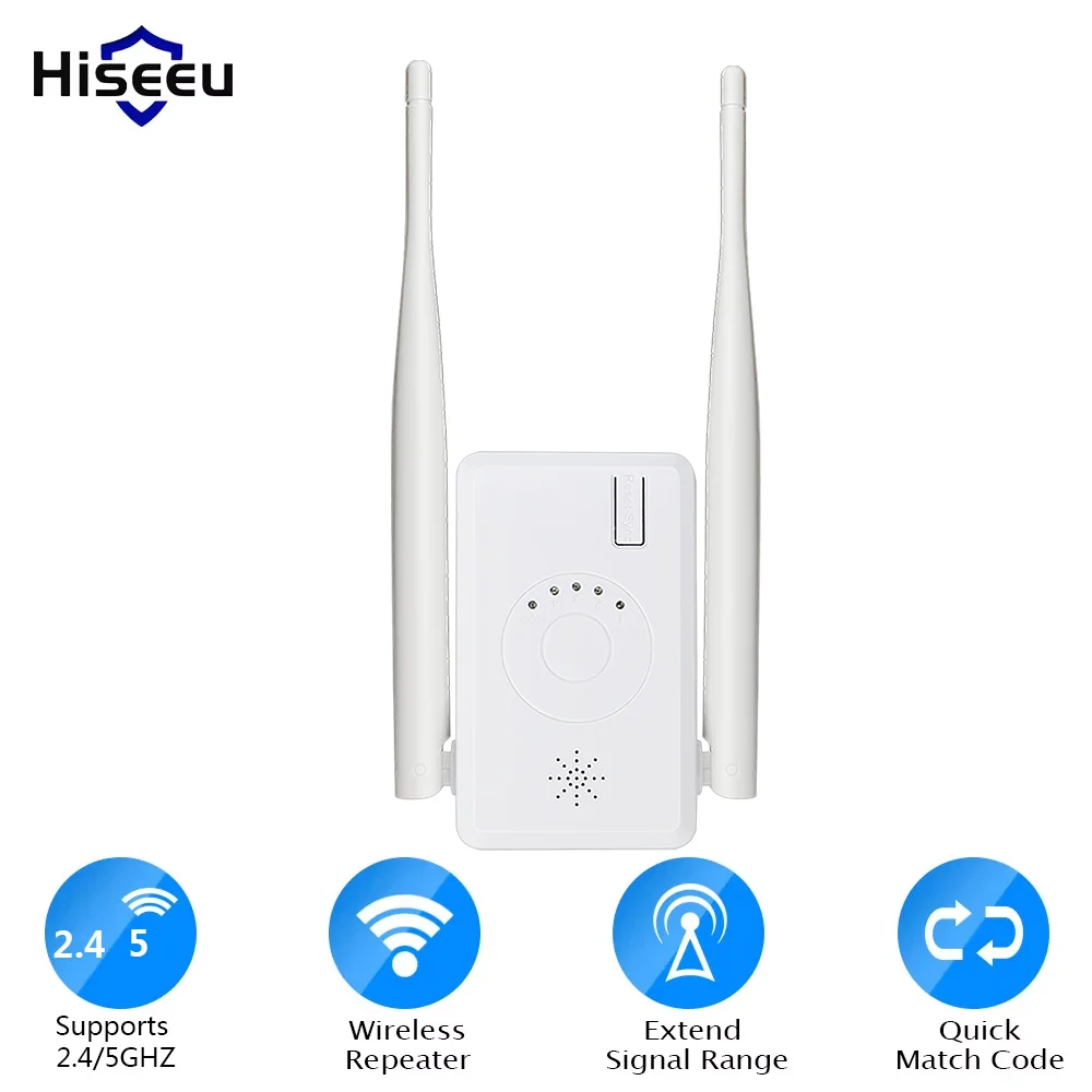 WiFi Range Extender for Hiseeu Wireless Security Camera System
WiFi Range Extender for Hiseeu Wireless Security Camera System