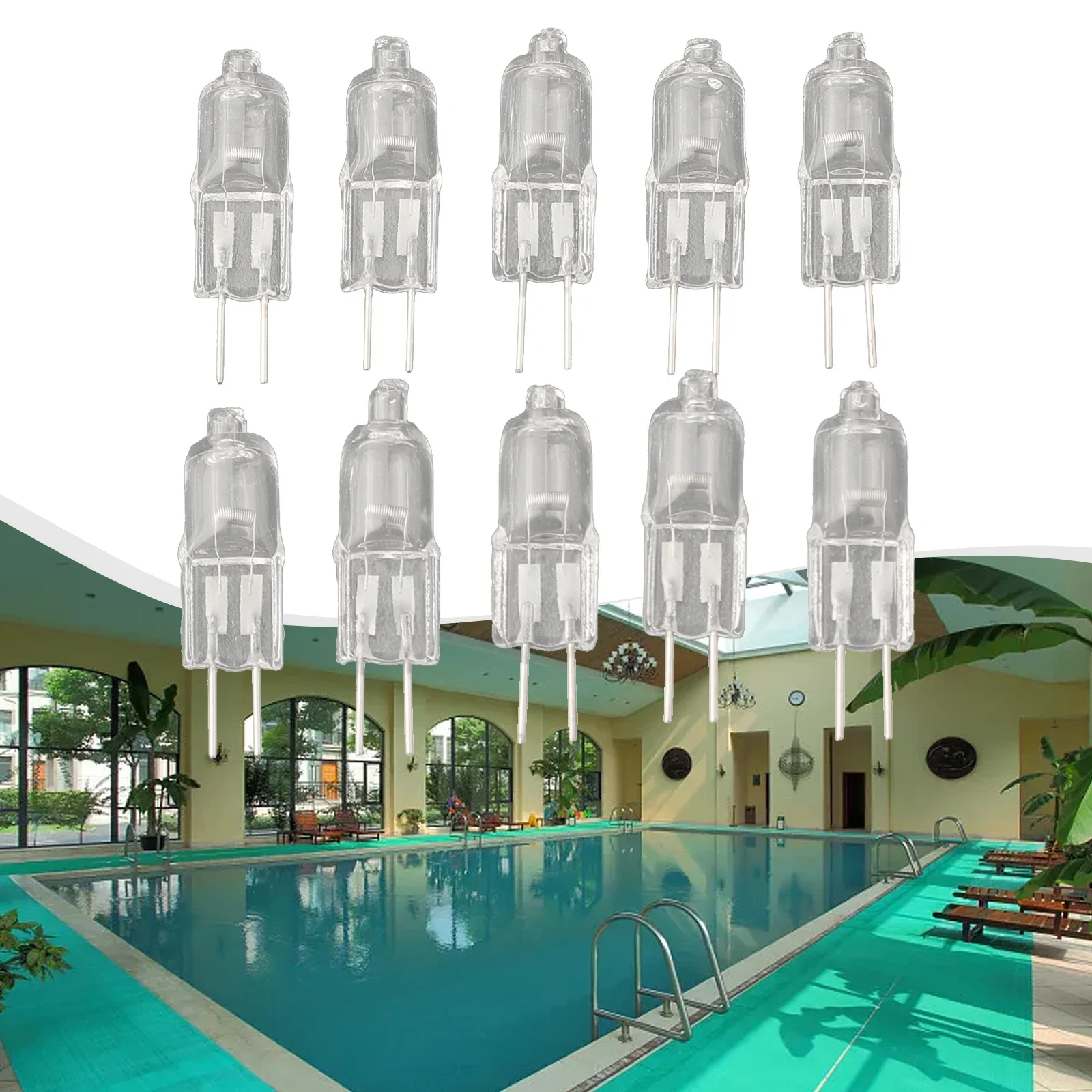 10pcs Halogen Lamp Bulbs G4 12V 5W/10W/20W/30W/50W 2 Pin Light Bulb For Fragrance Light Ceiling Lamp Desk Light
10pcs Halogen Lamp Bulbs G4 12V 5W/10W/20W/30W/50W 2 Pin Light Bulb For Fragrance Light Ceiling Lamp Desk Light