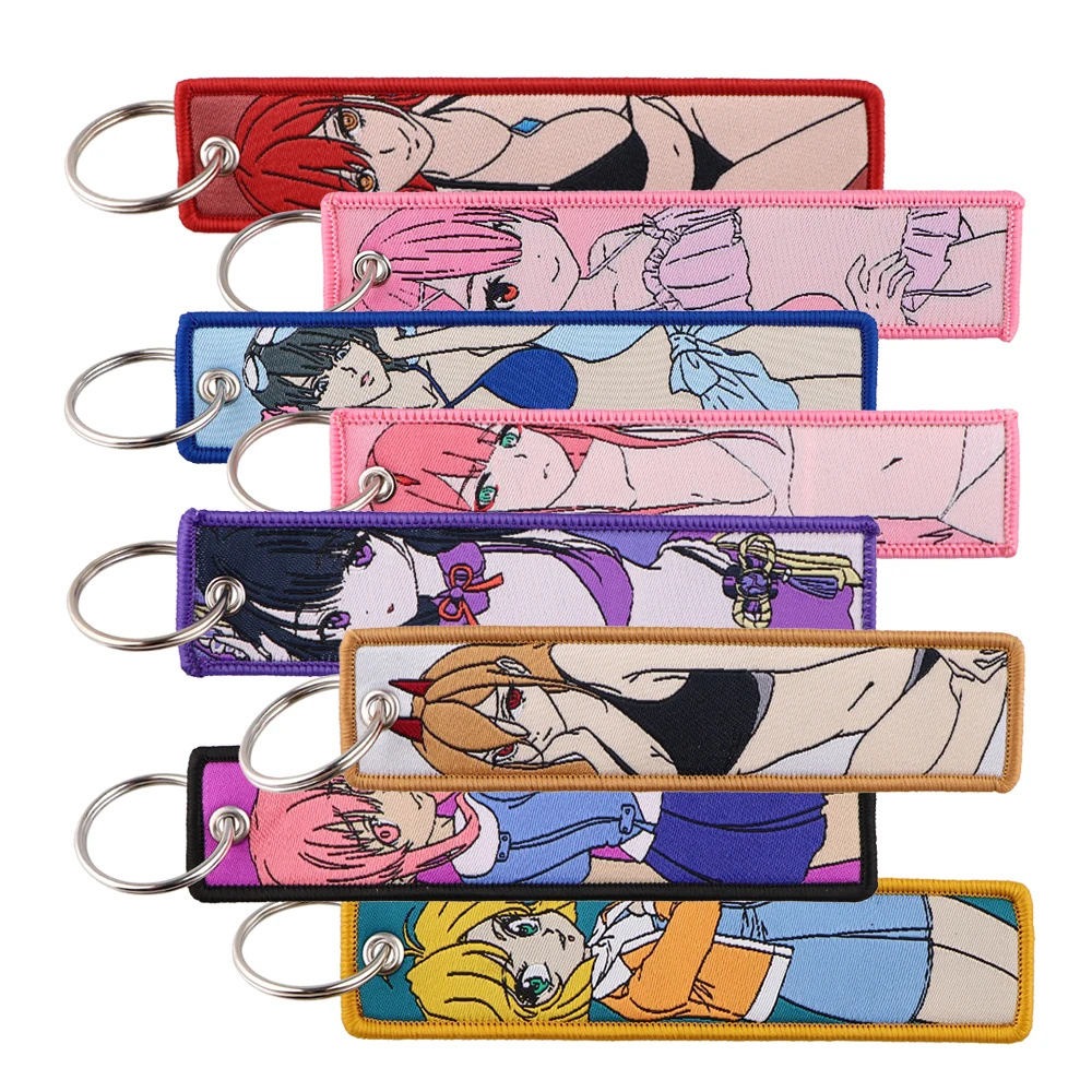 Cute Anime Girls Key Chain for Men Women Embroidery Key Fobs Holder Mirai Nikki Key Tag Key Ring Accessories Gifts
Cute Anime Girls Key Chain for Men Women Embroidery Key Fobs Holder Mirai Nikki Key Tag Key Ring Accessories Gifts
