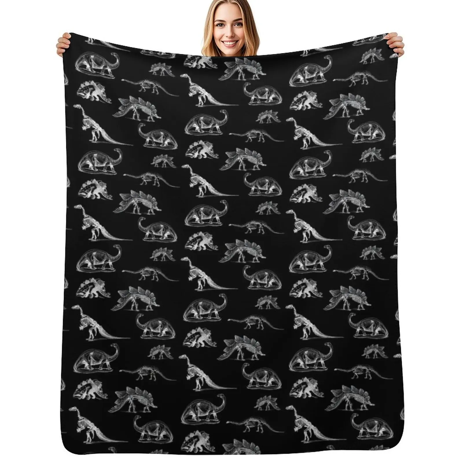 Vintage Museum Dinosaurs and Skeletons X-Rays on Black Throw Blanket Thins Luxury Brand Flannel Nap Blankets
Vintage Museum Dinosaurs and Skeletons X-Rays on Black Throw Blanket Thins Luxury Brand Flannel Nap Blankets