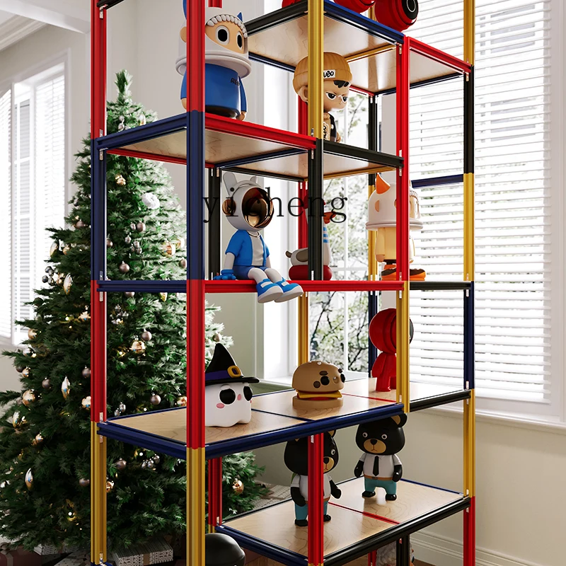ZZ Display Rack Aluminum Profile Contrasting Color Display Rack Living Room Premium Toy Rack Floor Type
ZZ Display Rack Aluminum Profile Contrasting Color Display Rack Living Room Premium Toy Rack Floor Type