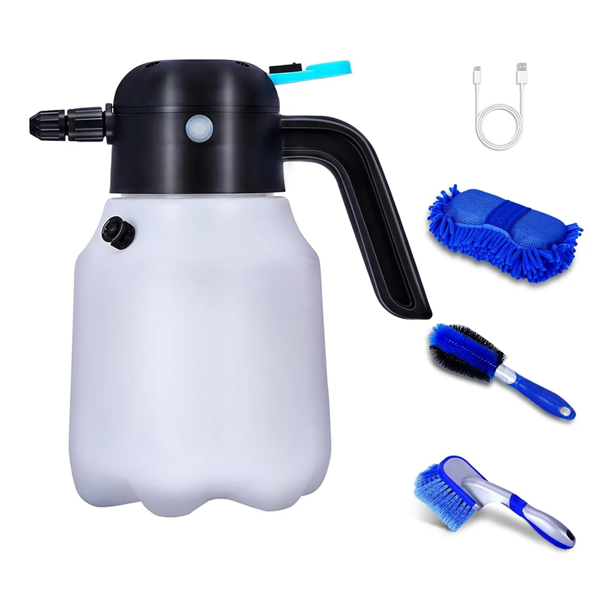 Highly Recommended.Electric Foam Sprayerwith USB Rechargeable, 1.8L Car Foam Sprayer
Highly Recommended.Electric Foam Sprayerwith USB Rechargeable, 1.8L Car Foam Sprayer