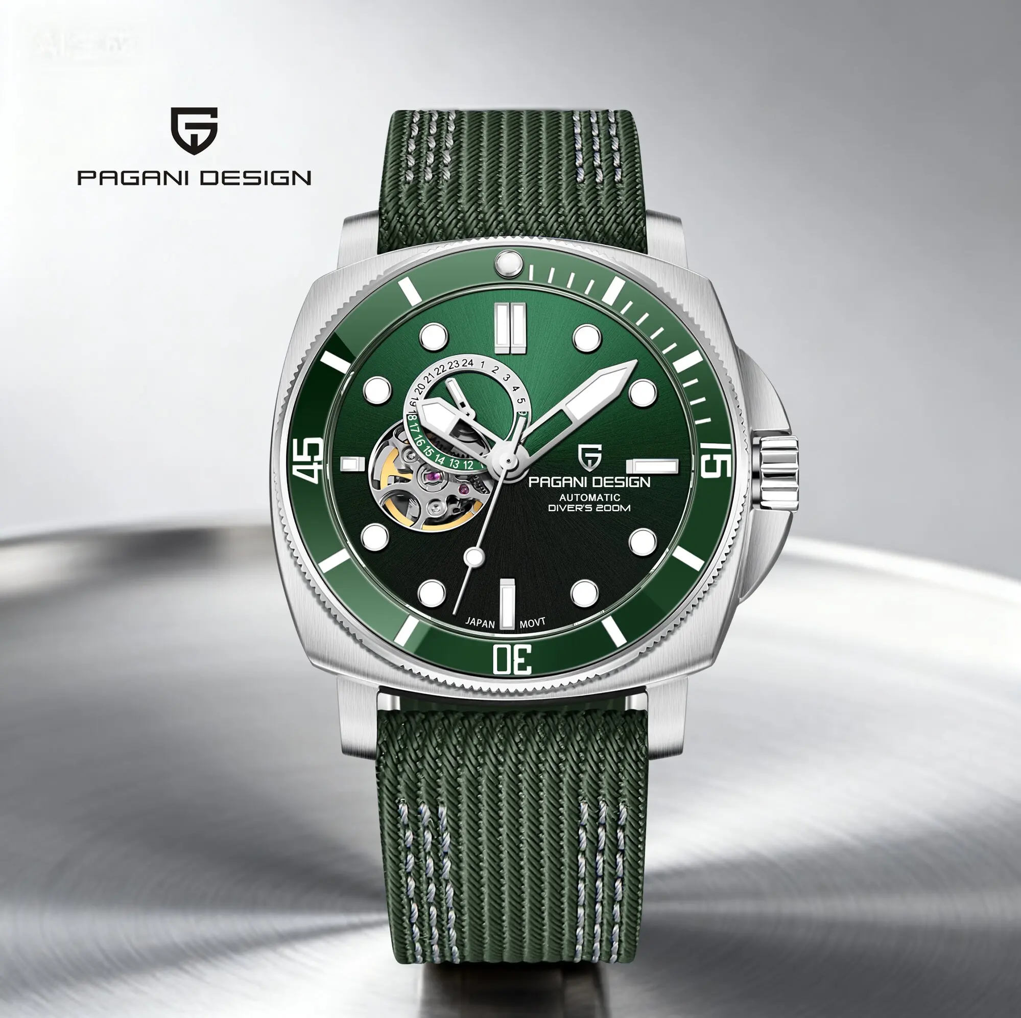 2026 PAGANI DESIGN Men's Automatic Mechanical Watch Limited Edition Nato Strap Exclusive Gift Box Tourbillon Luminous Waterproof
2026 PAGANI DESIGN Men's Automatic Mechanical Watch Limited Edition Nato Strap Exclusive Gift Box Tourbillon Luminous Waterproof