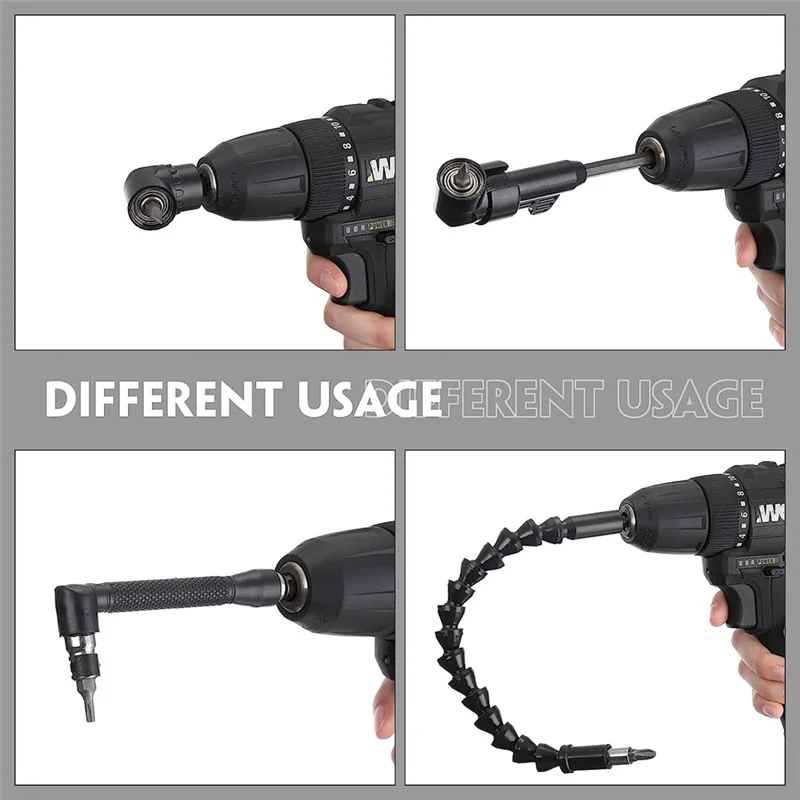 14 Pcs Flexible Drill Bit Extension Set 1/4 Inch Hex Bendable Drill Bit Extension 105 Right Angle Drill 90 Right Angle HOT
14 Pcs Flexible Drill Bit Extension Set 1/4 Inch Hex Bendable Drill Bit Extension 105 Right Angle Drill 90 Right Angle HOT