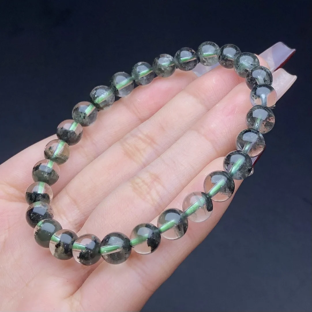 7MM Natural Green Garden Quartz Bracelet Men Women Colorful Charm Yoga Healing Fashion Handmade Gift 1PCS
7MM Natural Green Garden Quartz Bracelet Men Women Colorful Charm Yoga Healing Fashion Handmade Gift 1PCS