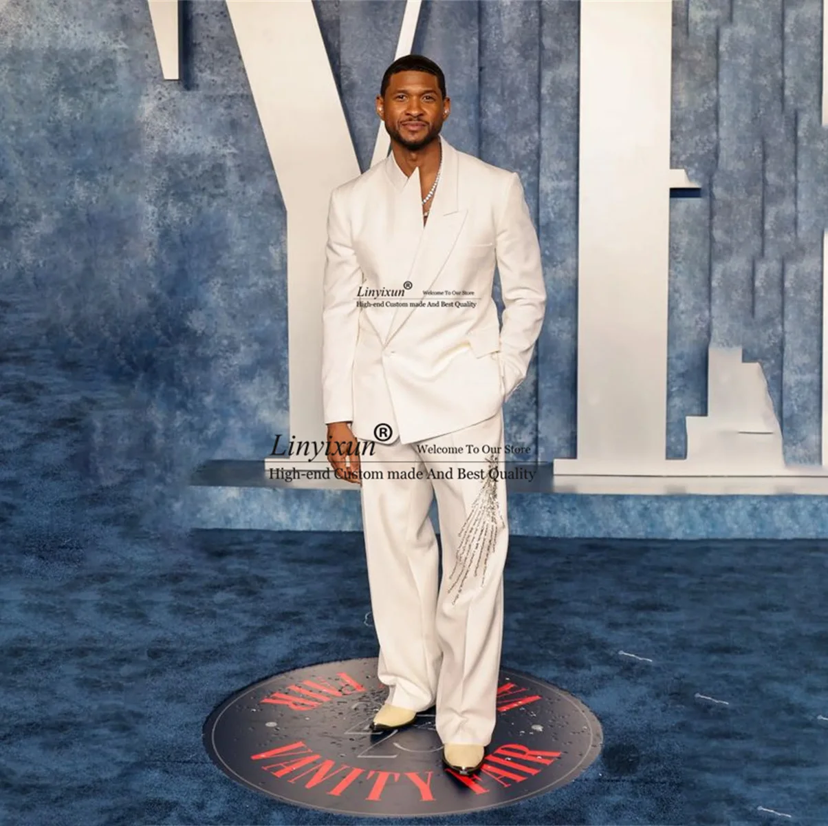 Handsome Men Suits for Wedding Party Prom Groom Tuxedos 2 Pieces Peaked Lapel Blazers Fashion Casual Male Suit Costume Homme
Handsome Men Suits for Wedding Party Prom Groom Tuxedos 2 Pieces Peaked Lapel Blazers Fashion Casual Male Suit Costume Homme