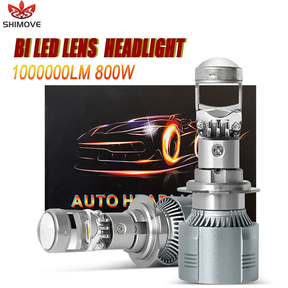 H4 H7 BI Led Projector Lens Headlight 1000000LM H11 9005 9006 HB3 HB4 Car Bulb Canbus High Power 6000K Lamp For Auto/Motorcycle
H4 H7 BI Led Projector Lens Headlight 1000000LM H11 9005 9006 HB3 HB4 Car Bulb Canbus High Power 6000K Lamp For Auto/Motorcycle