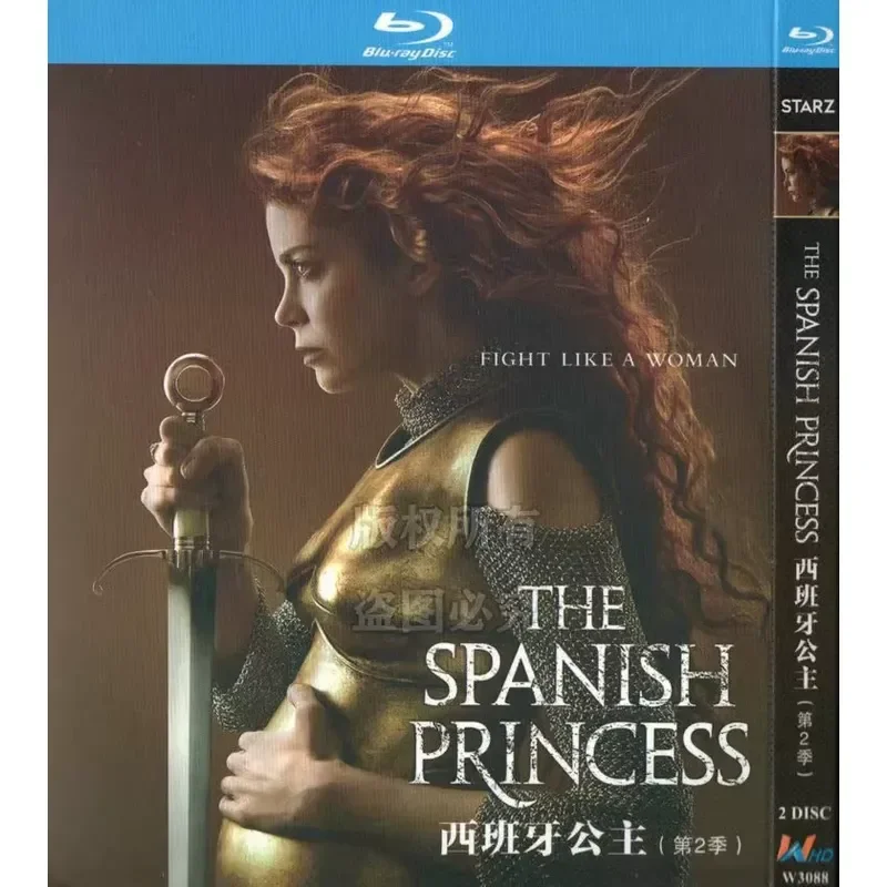 Spanish Princess Seasons 1 and 2 American Historical Drama TV Series BD Blu-ray 1080p High Definition 4 Discs
Spanish Princess Seasons 1 and 2 American Historical Drama TV Series BD Blu-ray 1080p High Definition 4 Discs