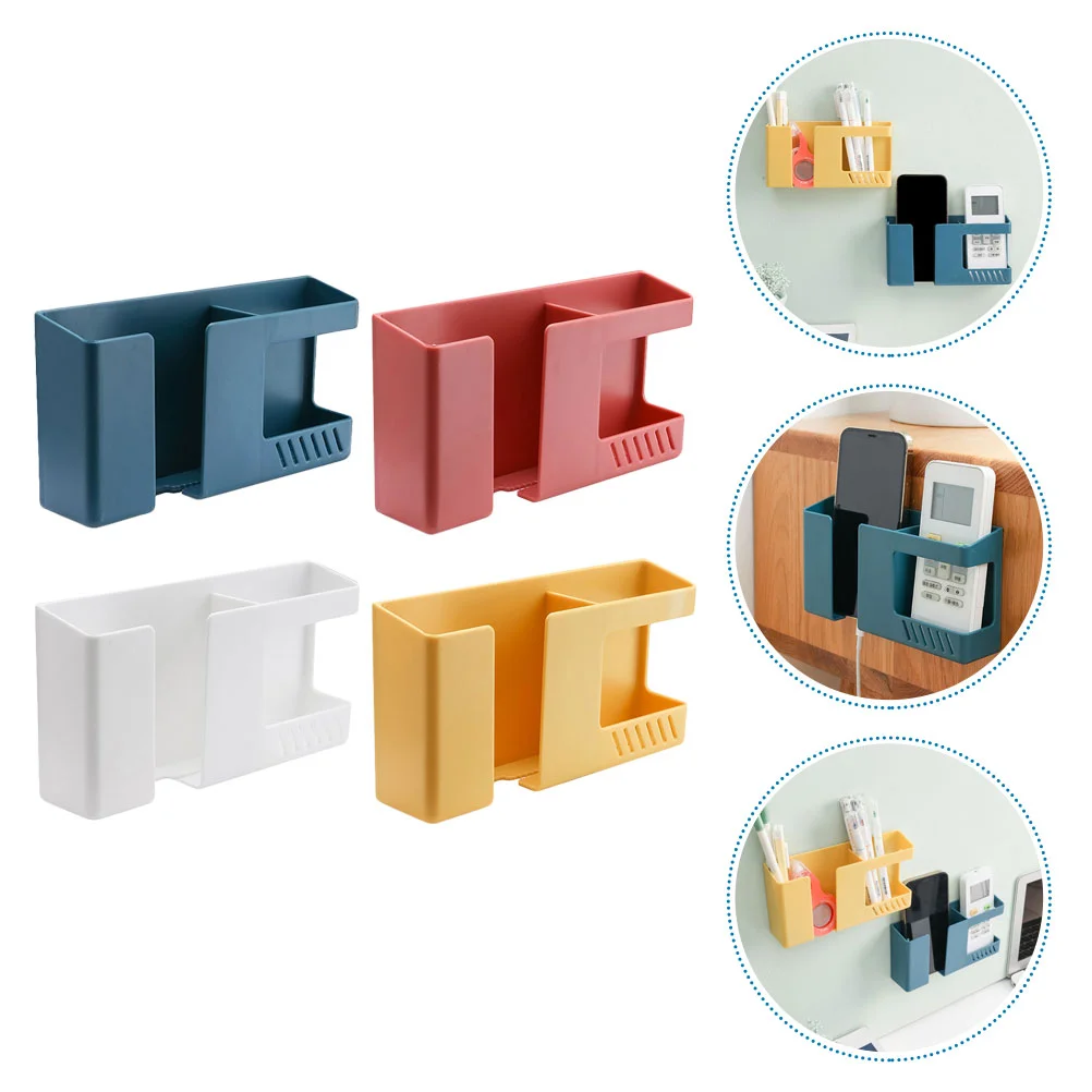 4 Pcs Wall Shelf Power Phone Ties Charging Hanging Storage Rack Sundries Holders Container Bracket
4 Pcs Wall Shelf Power Phone Ties Charging Hanging Storage Rack Sundries Holders Container Bracket